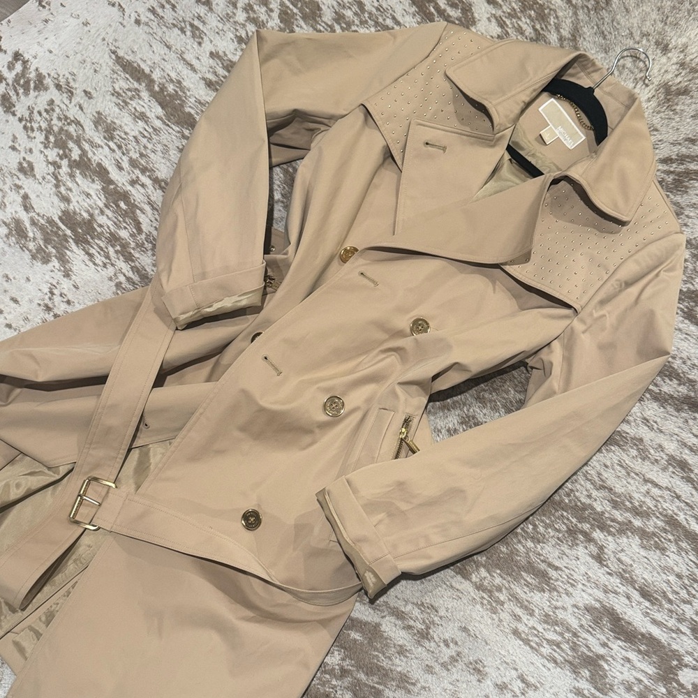 Michael Kors Women's Studded Trench Coat